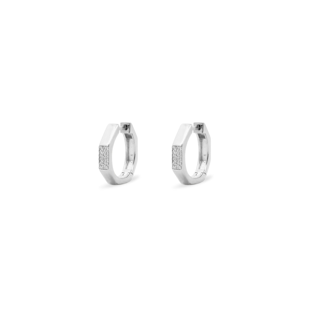 Orecchini hoops ottagono - SHAPES